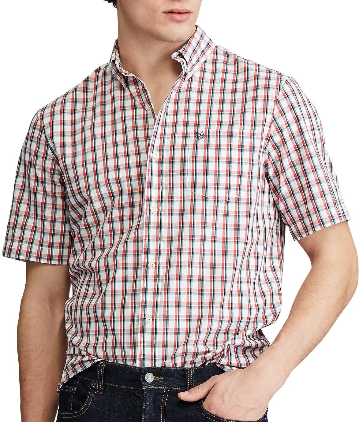 chaps mens button down shirts