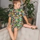 thumbnail image 4 of Fotbe Vegan1 Pijama Estampada de 2 Piezas para Niños – Ropa de Dormir de Manga Corta Cómoda para Niños y Niñas, Camiseta y Shorts de Algodón-Large, 4 of 6