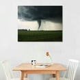thumbnail image 2 of Nawypu TORNADO IN TORNADO ALLEY Poster Painting Canvas Wall Art Living Room Bedroom Decor Modern, 2 of 4
