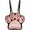 Black & Pink, variant on Kawaii Cat Paw Ita Bagpack with Clear Window & Detachable Strap, Anime Pin Display Backpack, Multifunctional Doll Display for Collectibles, Cute Black Pink Aesthetic Shoulder Bag for Gift