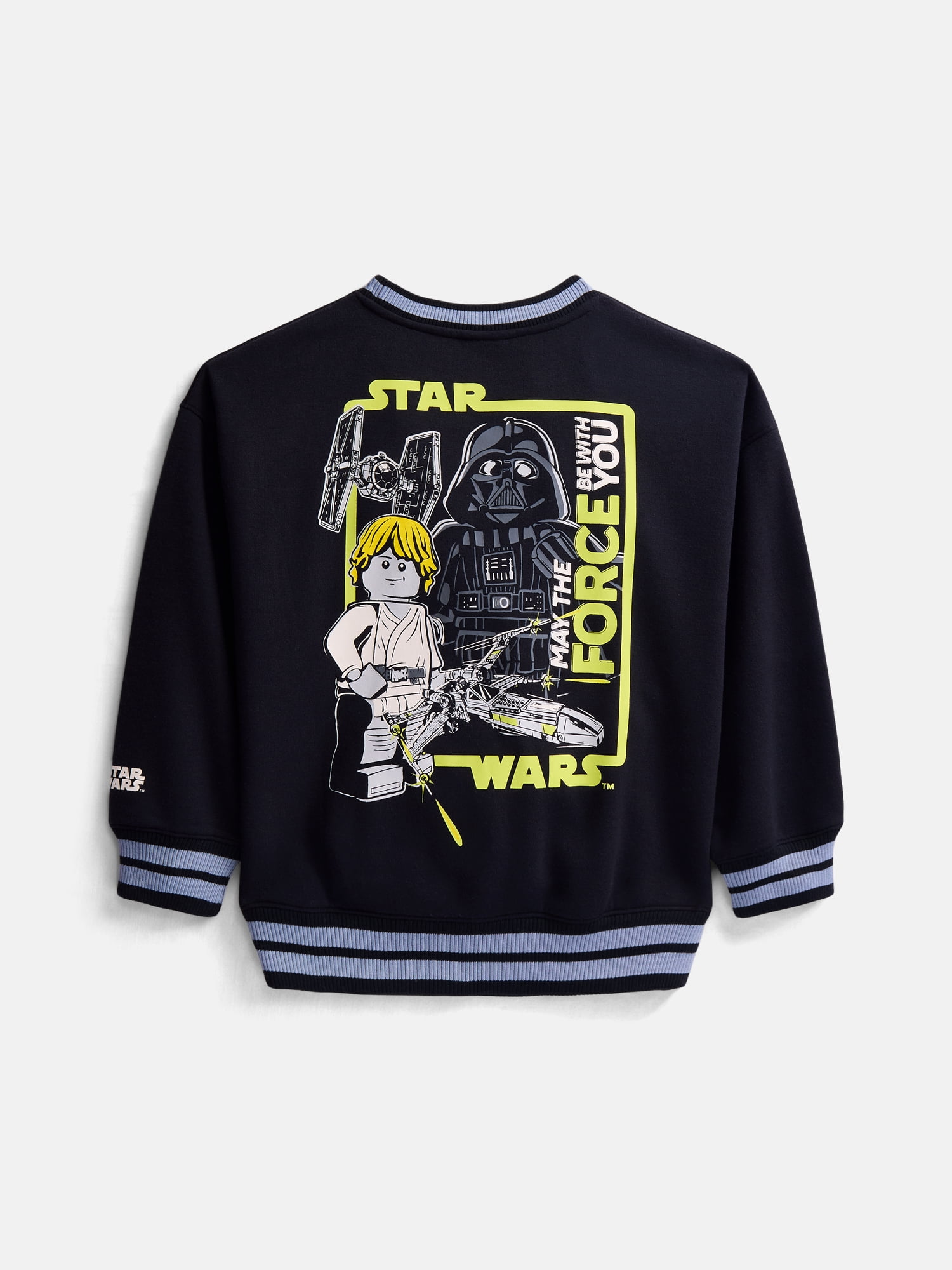 Star Wars Boys Crewneck Sweatshirt and Joggers 2-Piece Set, Sizes 4-16