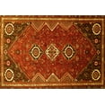 thumbnail image 1 of Ahgly Company Indoor Rectangle Persian Yellow Traditional Area Rugs, 8' x 10', 1 of 4
