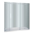 thumbnail image 5 of Aston SDR976-TR-CH-72-10-R Moselle 72" Wide X 77-1/2" High Frameless Sliding Shower Door -, 5 of 6