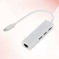 thumbnail image 4 of HLONK Network Adapter for Notebook Network Adapter for Laptop Ethernet LAN Adapter 3 USB Port Network Adapter, 4 of 5