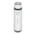 thumbnail image 2 of Electric , High Speed Power Display Low Noise USB Mini  With Double Ring Shaver Mesh For Men Silver, 2 of 8