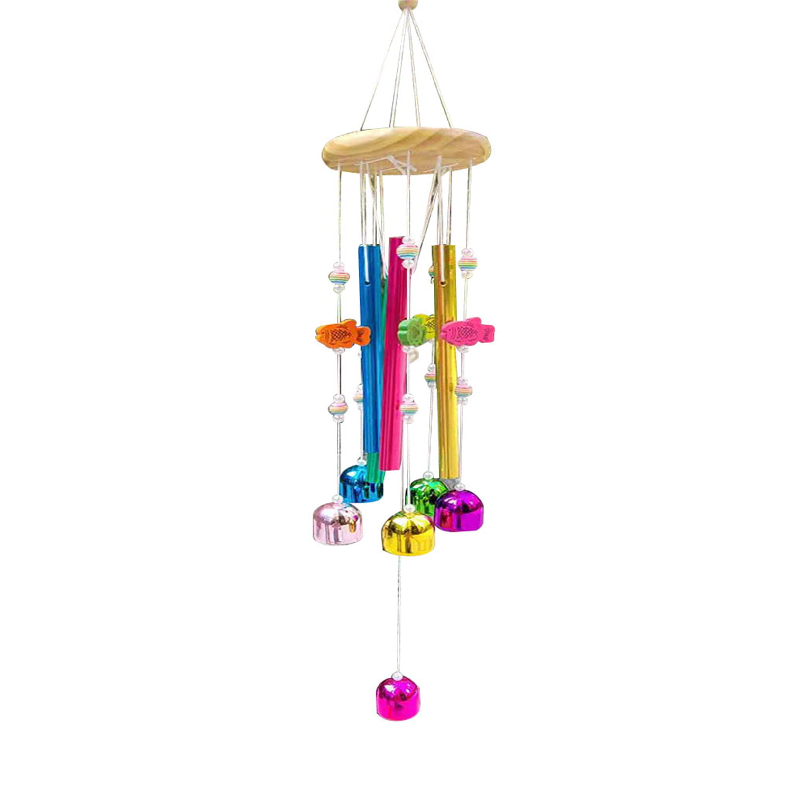 Outdoor Garden Wind Chime Alloy Iron Piece Hanging Ornament Window Pendant