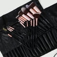 thumbnail image 4 of Kit 24 brochas maquillaje + estuche enrollable – cerdas suaves sintéticas, 4 of 4