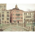 thumbnail image 2 of Bevan, Keri 32x26 White Modern Wood Framed Museum Art Print Titled - Sunday Morning in Venice, 2 of 4