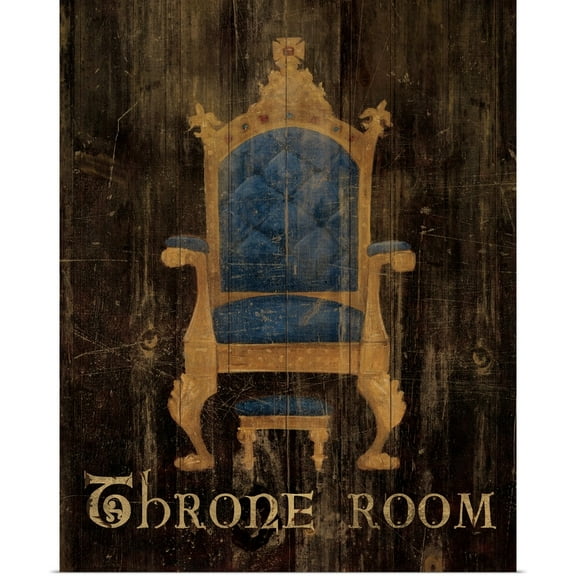 Great BIG Canvas | "Regal Throne" Art Print - 24x30