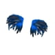 thumbnail image 3 of Capa de plumas gótica con capas de plumas para los hombros, disfraz de cosplay Azul brillante, 3 of 9