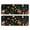 Colorful Mushroom Forest, variant on Kitchen Rugs Sets Of 2,Red Mushroom Leaf Black Pattern Anti Fatigue Kitchen Mat Rugs Non Slip Washable,Decorative Kitchen Floor Mats for Kitchen,Sink,Laundry,17"x47" 17"x47"
