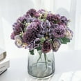thumbnail image 3 of Artificial Peony Bouquet Vintage Silk Big Peonies Flowers with Buds for Wedding Home Office Hotel Decoration, Table Centerpieces, DIY Floral Arrangements, 3 of 8