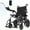 Black, variant on Tcdjtc Electric Wheelchairs for Adults, Motorized Wheelchair for Seniors with 15 Miles Long Travel Range, Power Wheelchair with 397 lbs Capacity, Foldable Wheelchair Built-in USB Port