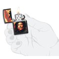 thumbnail image 5 of Zippo Bob Marley Illustration Black Matte Pocket Lighter, 5 of 6