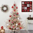 thumbnail image 3 of 42PCS Christmas Tree Ornaments Shatterproof Hanging Balls Set, Glittering & Colorful Xmas Tree Decorations for Holiday Home Party Festival Decor, 3 of 6