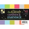 Die Cut With A View MS003018 Glitter Mat Stack 4. 5 X 6. 5 Inch