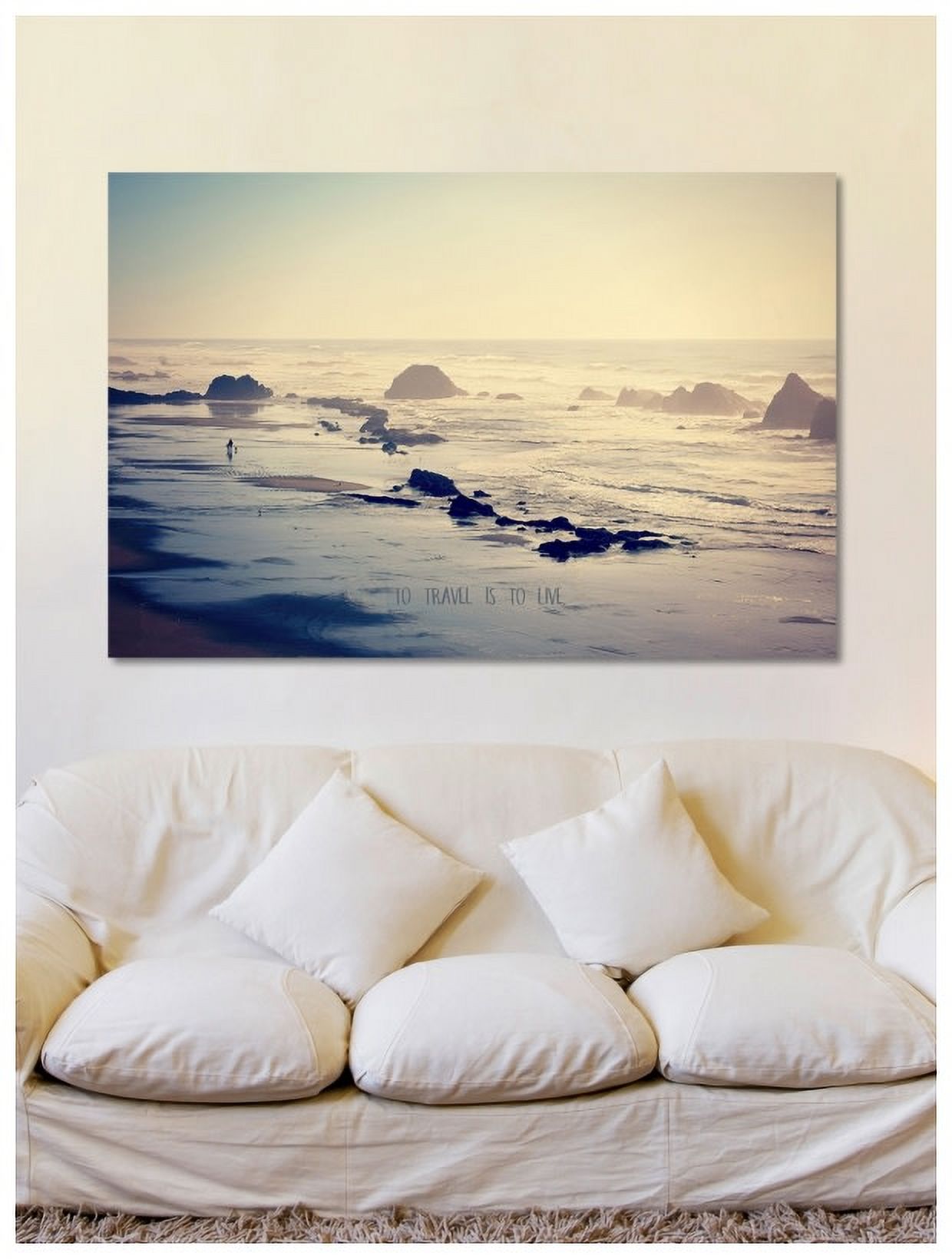 Marmont Hill "To Travel Is to Live" by Robert Dickinson Painting Print on Canvas