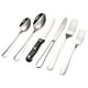 thumbnail image 2 of Juego de cubiertos de acero inoxidable de 6 piezas - plata, rosa, negro, multicolor - vajilla occidental para hogar y restaurante, 2 of 6