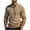 Beige Knit Sweaters for Men, variant on WAENQINLA Men's Quarter Zip Sweaters Slim Fit V Neck Casual Ribbed Knitted Pullover Tops Fall Winter Lightweight Golf Shirts Black L