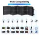 thumbnail image 4 of Cargador de Panel Solar Portátil wagnation 100W IP65 Resistente al Agua, 4 of 8