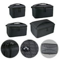 thumbnail image 2 of Large Fishing Reel Protective Storage Bag Reel Carrying Case Fishing Tackle Bag 2 Grids, 2 of 10