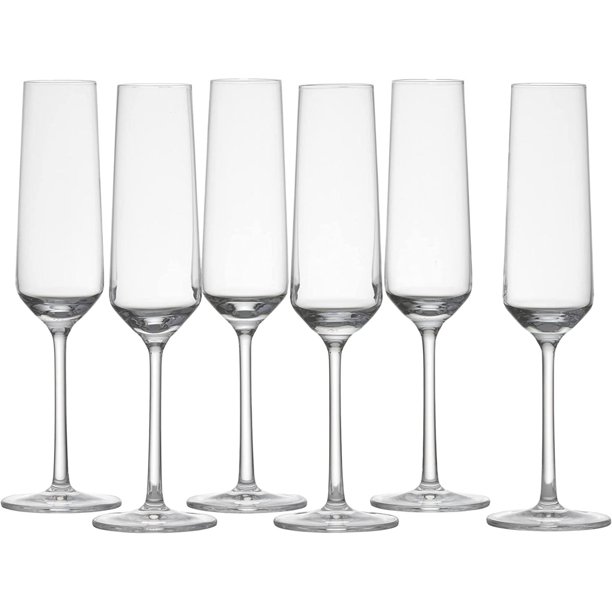Schott Zwiesel Tritan Crystal Glass Pure Stemware Collection Champagne