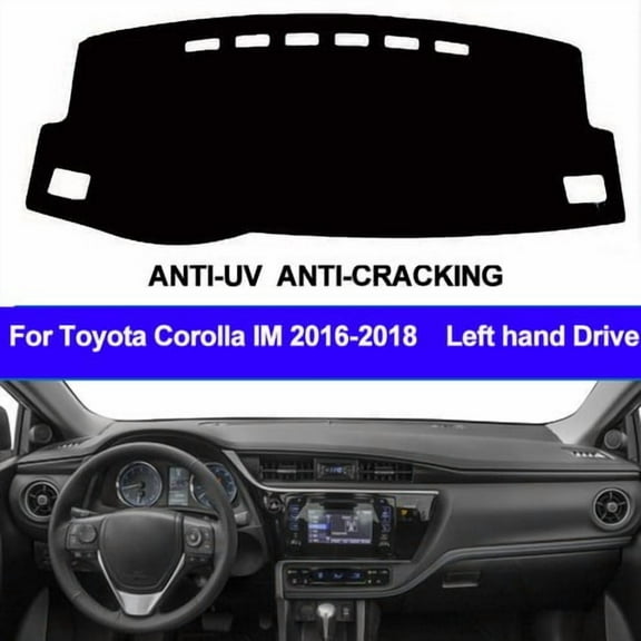 For TOYOTA COROLLA iM 2017 2018 Inner Dashboard Mat Cover Dash Sun Pad DashMat