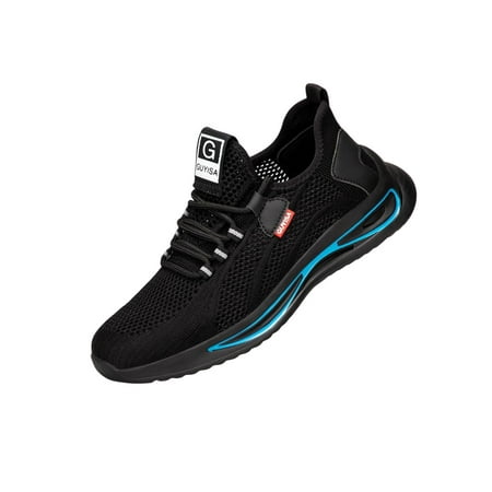 

Wazshop Unisex Work Shoes Steel Toe Protection Boot Slip Resistant Safety Shoe Heavy Duty Lace Up Women Men Insulated Comfort Style G Breathable 5
