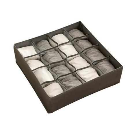 

HUAQUE Oxford Cloth Closet Underwear Necktie Socks Bra Storage Box Container Organizer