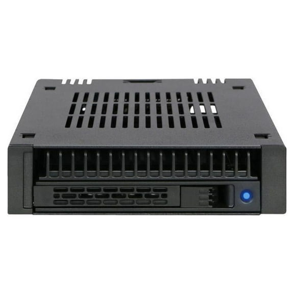 ICY DOCK 1x 2.5 SAS/SATA HDD/SSD Mobile Rack for External 3.5" Bay - Comparable to Tray-Less Design - ExpressCage MB741SP-B