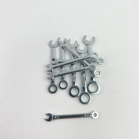 IMALEN Wrenches [hand-operated],Large Wrench Set with Rolling Pouch 15/16″, 1″, 1-1/16″, 1-1/8″, 1-3/16″, 1-1/4″ | 12 Point | Chrome Vanadium Steel