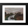 thumbnail image 2 of Otto Modersohn 14x11 Black Modern Framed Museum Art Print Titled - Summer Evening in Moor (1938), 2 of 5