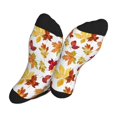 thumbnail image 5 of Rocae Autumn Leaves 1 for Adult Socks Casual Athletic Stretchy Loose Socks for Women Men Non-Slip Middle Tube Socks, 5 of 7