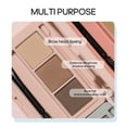 thumbnail image 2 of HOLD LIVE 6g Three-color Eyebrow Powder Shaping Down Fogbrow Powder Natural Three-dimensional Waterproof Long-lasting Shaping Eyebrow, 2 of 10