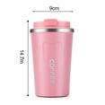 thumbnail image 4 of Taza térmica de acero inoxidable para café, termo de viaje, 510 ml/380 ml, para vacío, 4 of 5