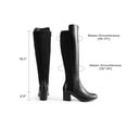 thumbnail image 3 of BURUDANI Women's Stretch Knee-High Fashion Boots, 3 of 7