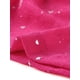 thumbnail image 5 of Vestido sin mangas de brillo INSPIRE CHIC para mujeres, cuello redondo, ajustado, con malla de estrellas, color rosa caliente, talla XL, 5 of 5