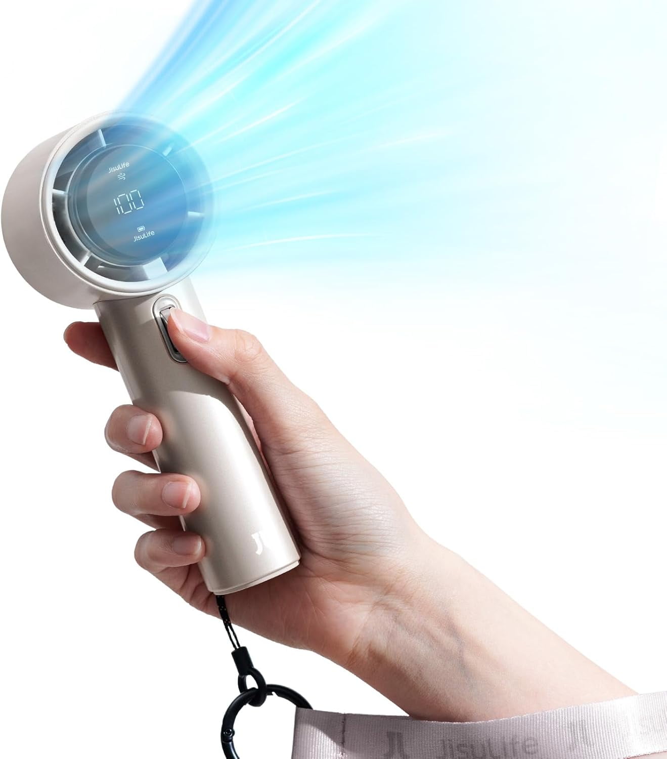 Jisulife Handheld Fan Pro1 S Light Brown