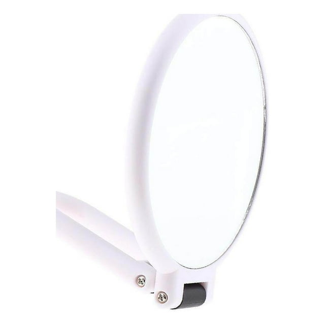 Miroir de Maquillage Double Face Rond avec Trou pour Cintre X5