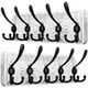 thumbnail image 1 of Perchero Pared Rústico SKOLOO Madera Pino Real 5 Ganchos Triples 16' entre agujeros, 1 of 3