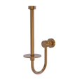 thumbnail image 1 of Soporte para papel higiénico vertical Foxtrot Collection - FT-24U-BBR Allied Brass FT-24U-BBR, 1 of 1