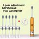thumbnail image 1 of Cepillo de dientes eléctrico para niños, dibujos animados, con cabezal de repuesto, ultrasónico, IPX7, resistente al agua, recargable, sónico, 1 of 6