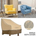 thumbnail image 3 of Outdoor Garden Armchair Cover, 210d Oxford Fabric Chair Cover, Garden Armchair Cover For Furniture, Garden Furniture Cover (89 X 96.5 X 79cm), 3 of 5