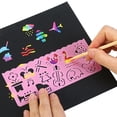 thumbnail image 5 of Channie’s Rainbow Magic Scratch Off Paper Art Kit, 5 of 7