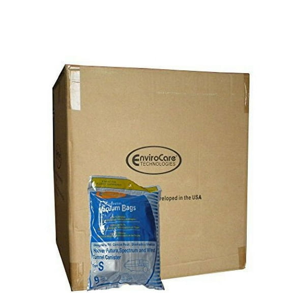 225 Compatible with Hoover Windtunnel Allergy Vacuum Type S Bags, Futura, Spectrum, Power Max Va