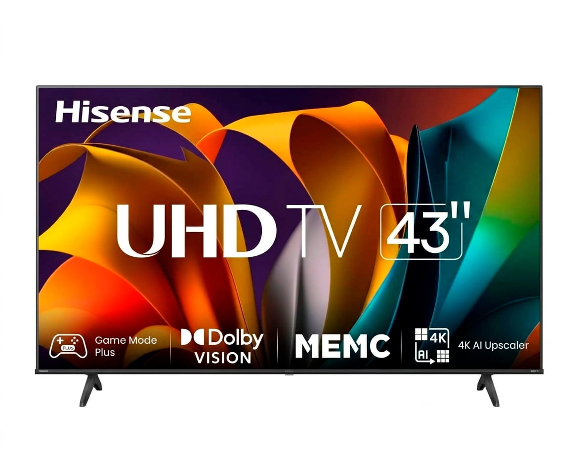Hisense Pantalla UHD de 43" 43A6N Google TV