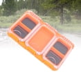 thumbnail image 1 of CAJA PEQUERA PARA APAREJOS DE PESCA, Contenedor de Almacenamiento Impermeable Para Cebos, Organizador Multifuncional, Protección para Anzuelos de Pesca, Hecho de Plástico,, 1 of 7