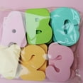thumbnail image 3 of KAKOWELY 1 Set Creative EVA English Letters Colorful Alphabet Stickers Funny Kid Learning Toy Educational Number Toys for Home Bathroom Shower Bath (26pcs Letters and 10pcs Numbers),3.15"X2.36"X0.31", 3 of 5
