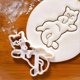 thumbnail image 5 of Cortadores de Galletas de de Plástico con Forma de Trasero de Gatito, Molde para Galletas, Sello, Utensilios para Hornear, Molde de Mano para Hornear Galletas DIY, 5 of 5