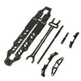 Carbon Fiber Chassis Kit 1/10 Scale RC Car Replacement Parts for XPRESS